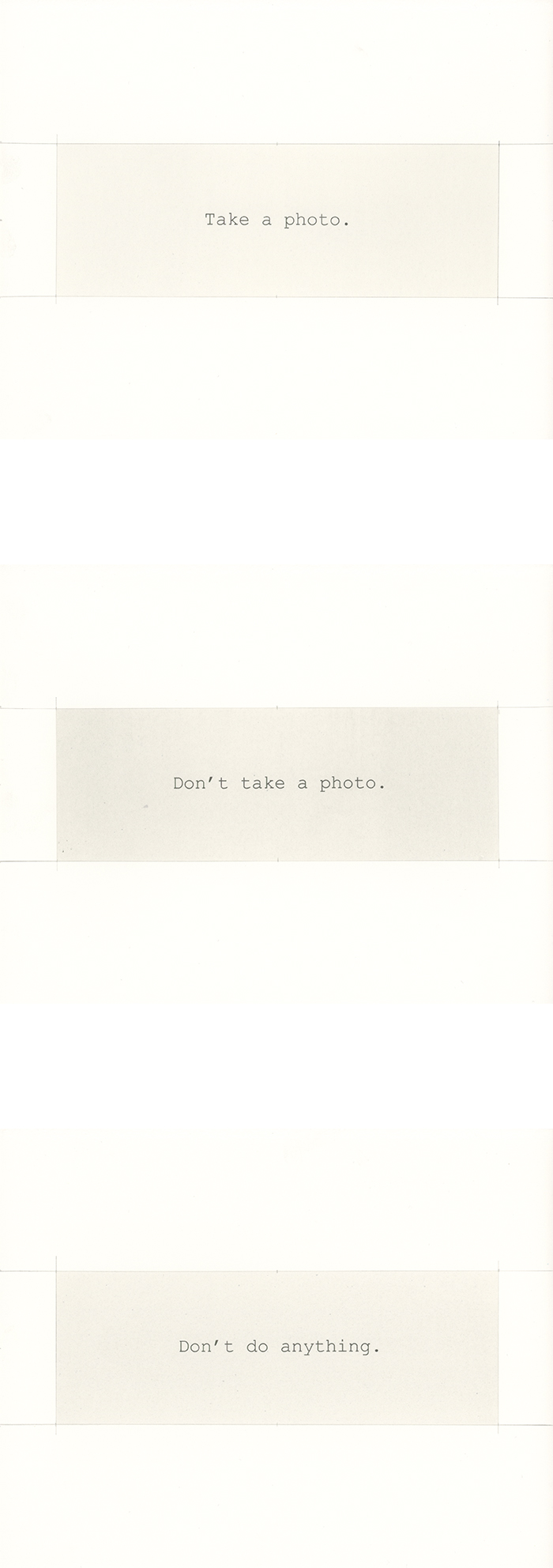 ある行為について / About a certain act